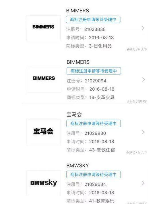 請教寶馬中國法務部門，寶馬商標可以這樣嗎?