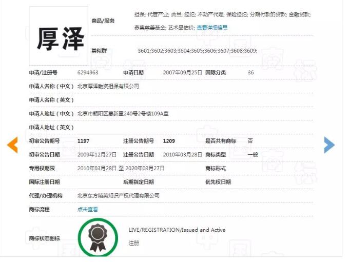 “厚澤”引發商標權及不正當競爭糾紛