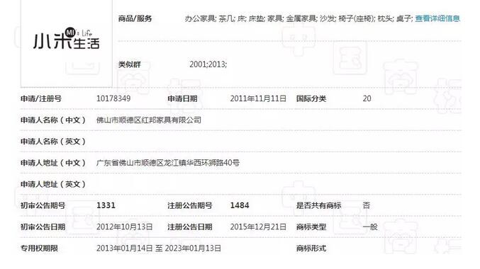 小米遭遇商標搶注，提出無效宣告竟未能全勝
