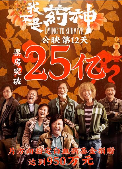 《我不是藥神》海報版權糾紛！涉嫌抄襲片方致歉