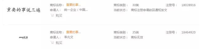 網絡流行語TOP10 , 商標竟然全被“搶注”啦!
