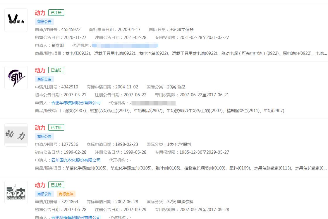 吉利汽車10億成立動力總成公司，“動力”商標已被不同公司注冊