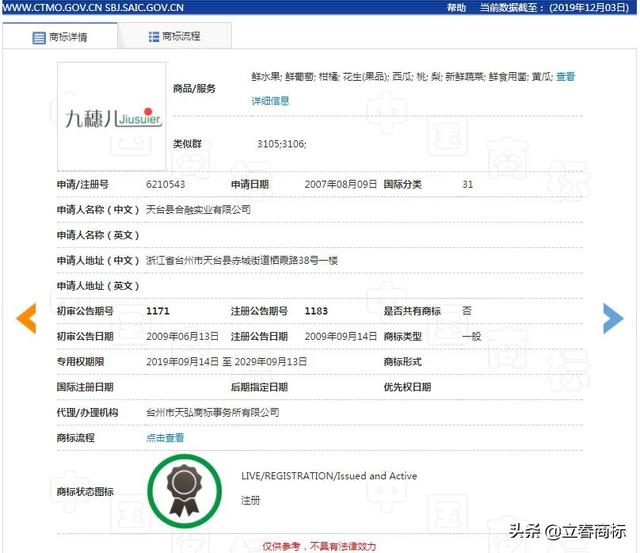 一枚商標(biāo),起拍1500,預(yù)估2000,成交價(jià)402000