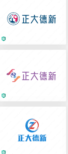 科技行業“正大德新”logo設計作品　企業收好!