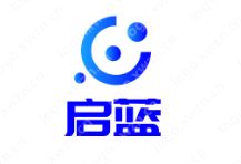 15個“啟藍”logo設計賞析，不同風格設計
