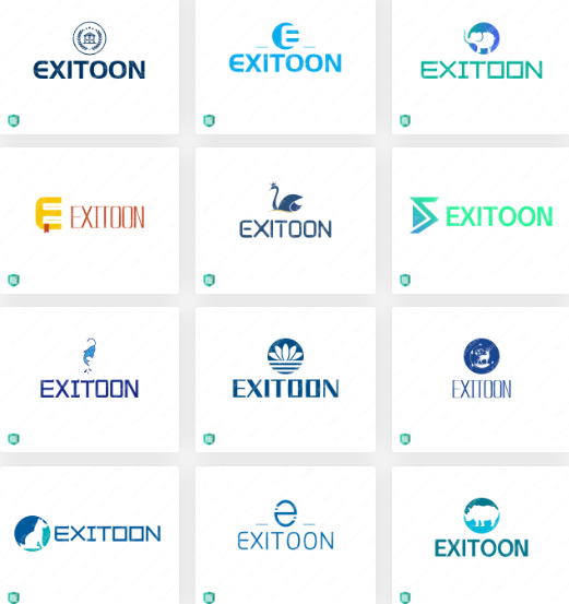 廚房行業logo設計案例合集分享：EXITOON